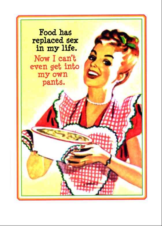 Food displaced sex in my life